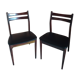 Lot de 2 chaises scandinave vintage