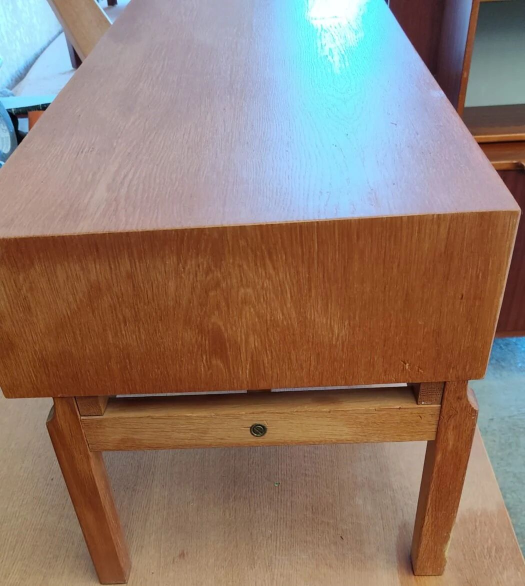 Scandinavian teak TV unit by Marian Grabinski for IKEA, 1970s.