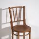 Ancienne chaise Thonet avec assise gravée (c.1920) #4