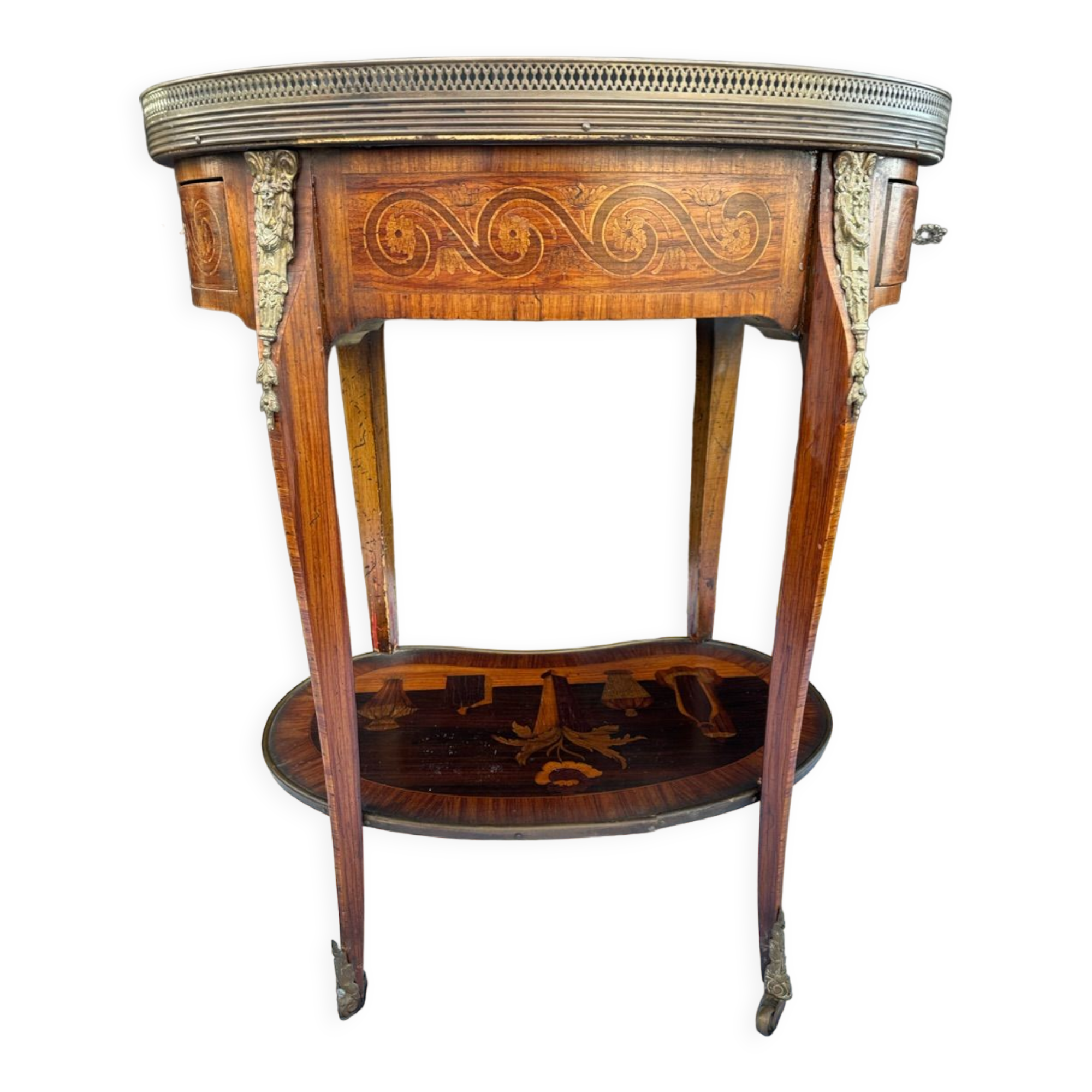 Console table called Cabaret Louis XVI style writing desk