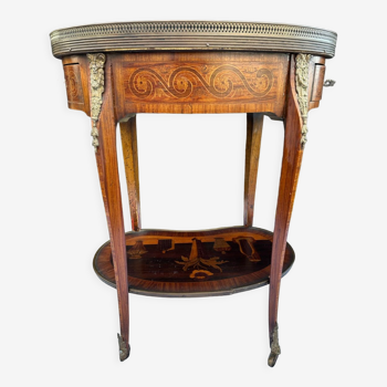 Console table called Cabaret writing Louis XVI style