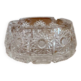 Bohemian crystal ashtray