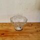 Vintage glass fruit bowl
