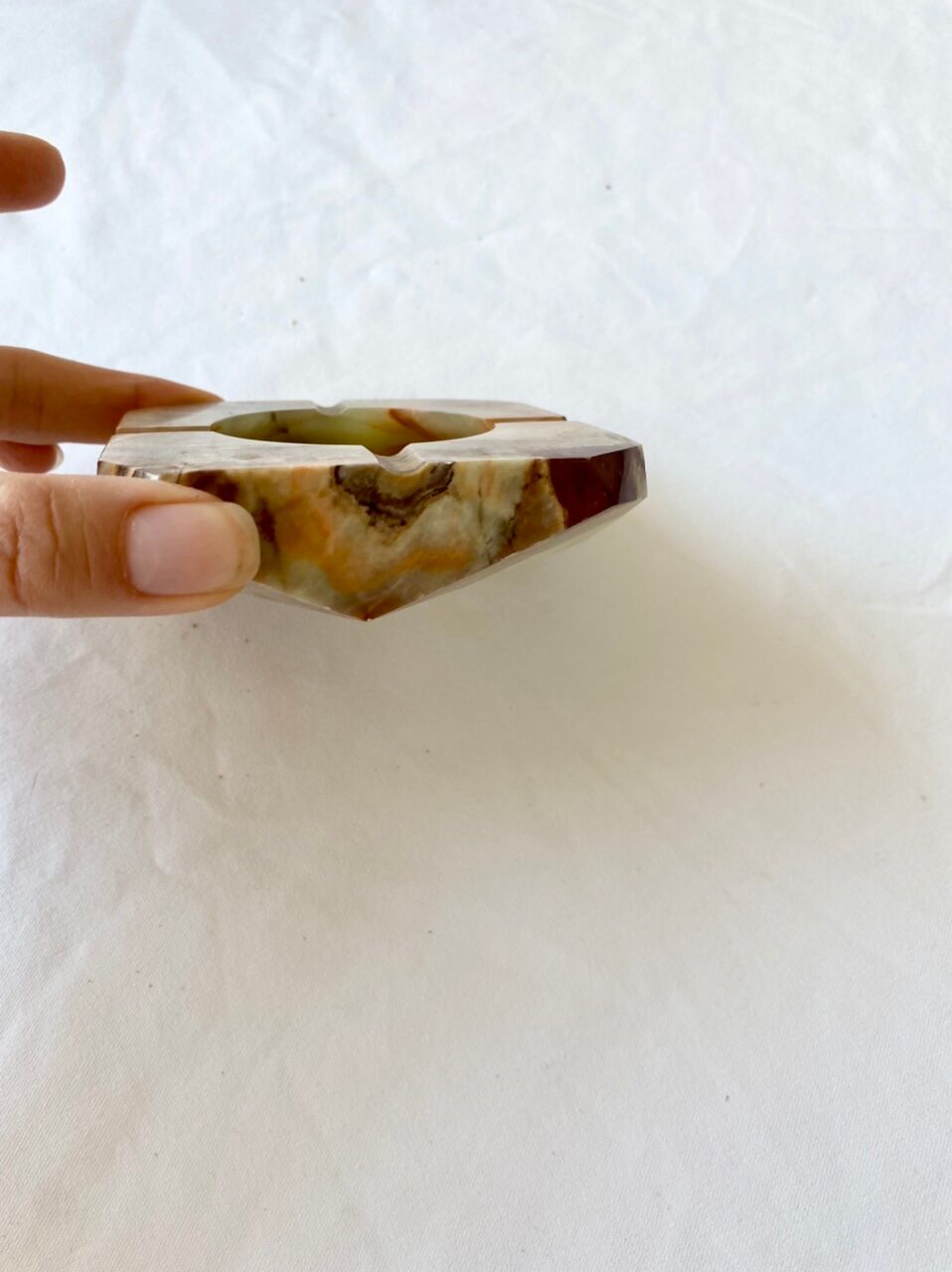 Vintage onyx ashtray