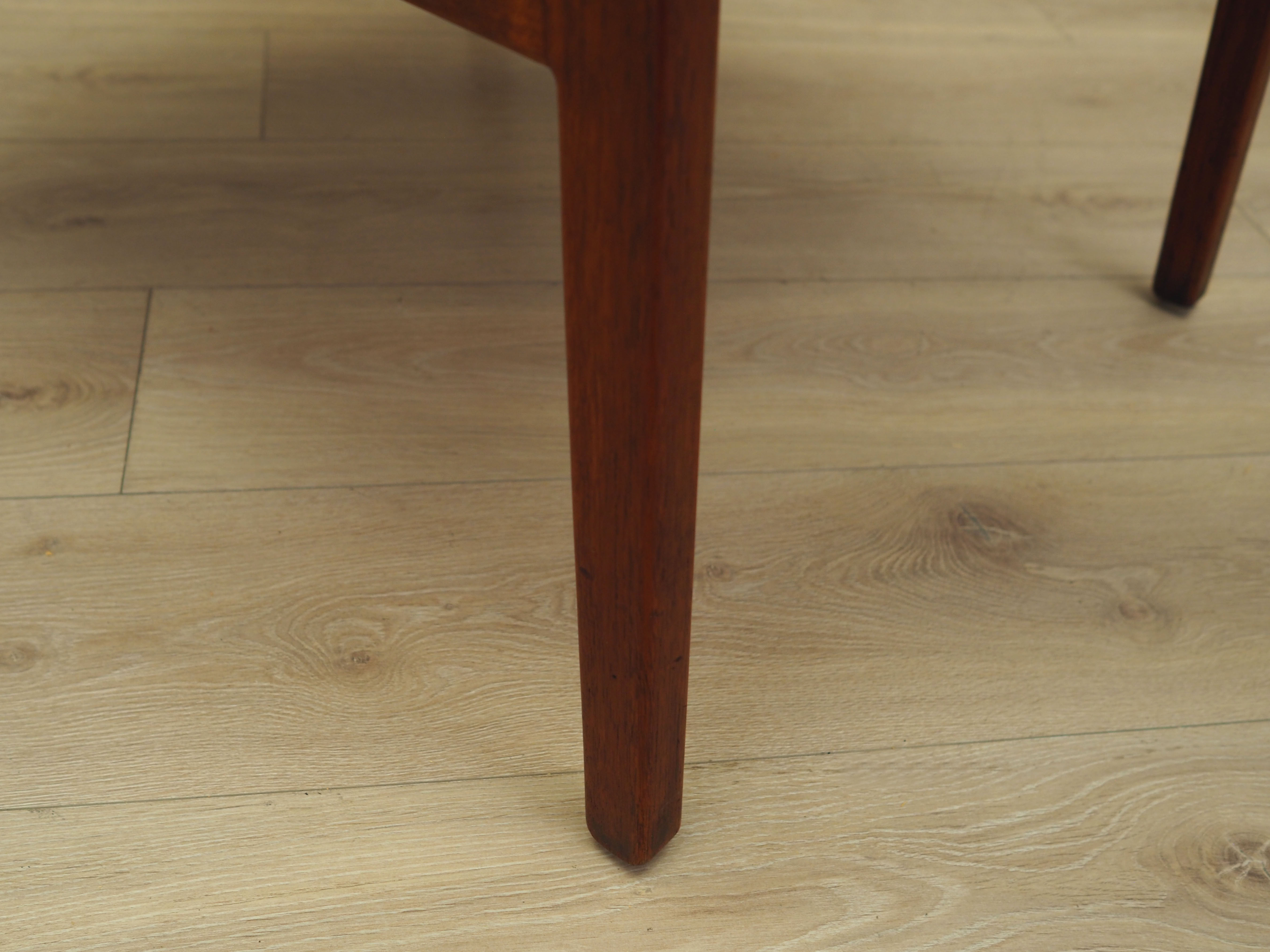 Teak green armchair, Danish design, 1970s, production: Denmark