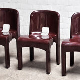 'Universale' Chairs model 4869 by Joe Colombo for Kartell, Set of 5, 1970s