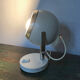 Lampe vintage Eyeball blanche Aluminor Nice des années 70