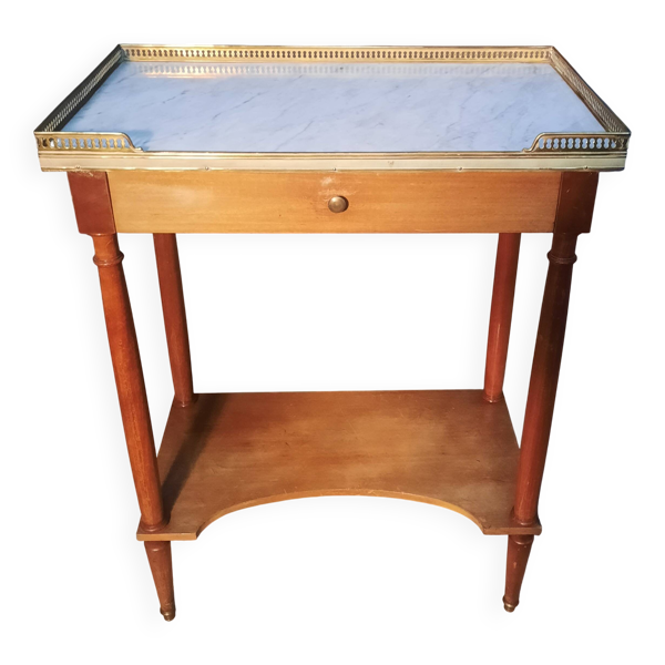 Table d appoint à galerie de style Louis XVI