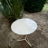 Vintage wrought iron garden table