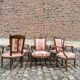 Suite Of Six Armchairs In Natural Wood From Louis XVI XVIII Eme Century