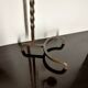 Large brutalist design candle holder from the 60s