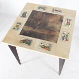 Parchment game table