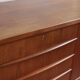 Large vintage Danish teak sideboard from the 1960s.