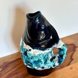 Liquor service Carafe Vallauris Poisson vintage