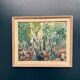 Original Swedish Oil on Panel – “Abstract Forest” – Signed – Vintage