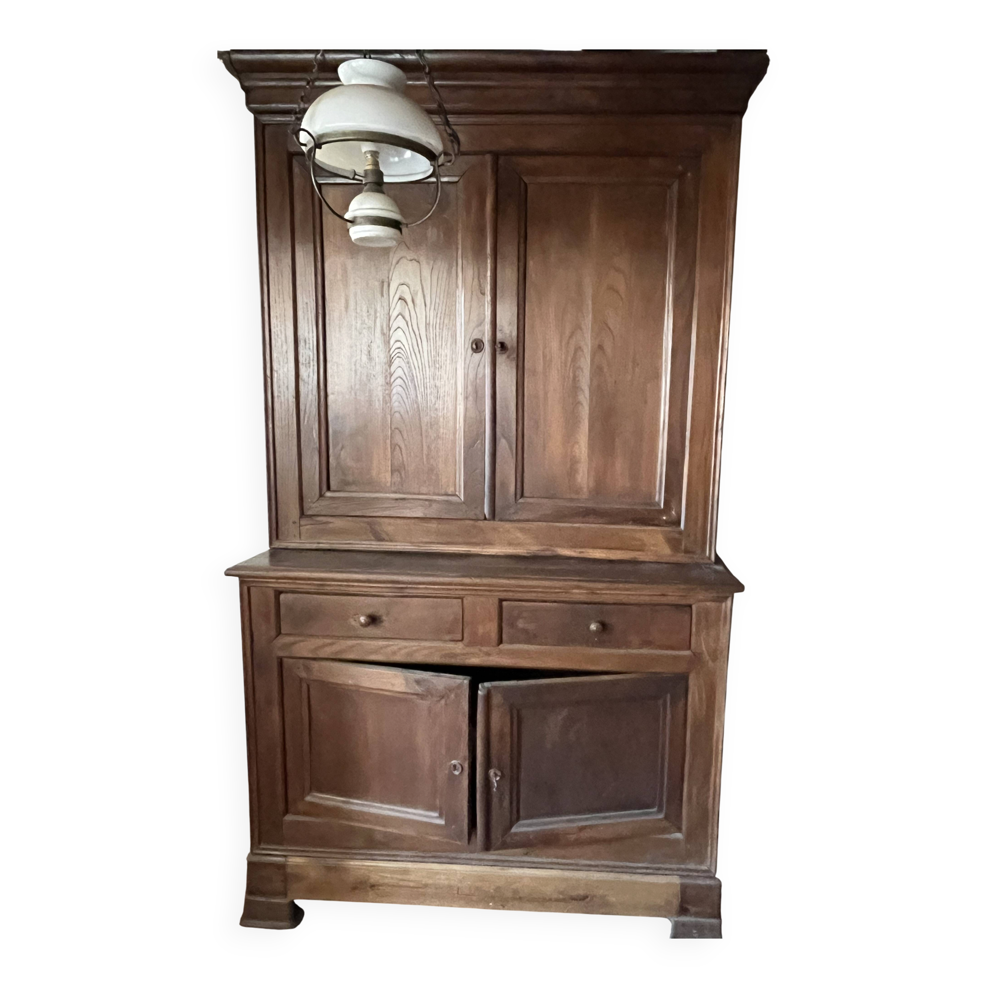 Two-Piece Sideboard in Good Condition.