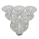 Art Deco vodka glasses, former Czechoslovakia, 1930s, set of 6
