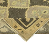 1950s hand-knotted wool turkish beige carpet 154 cm x 284 cm