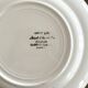 4 earthenware dessert plates “Mary Lou” Digoin Sarreguemines