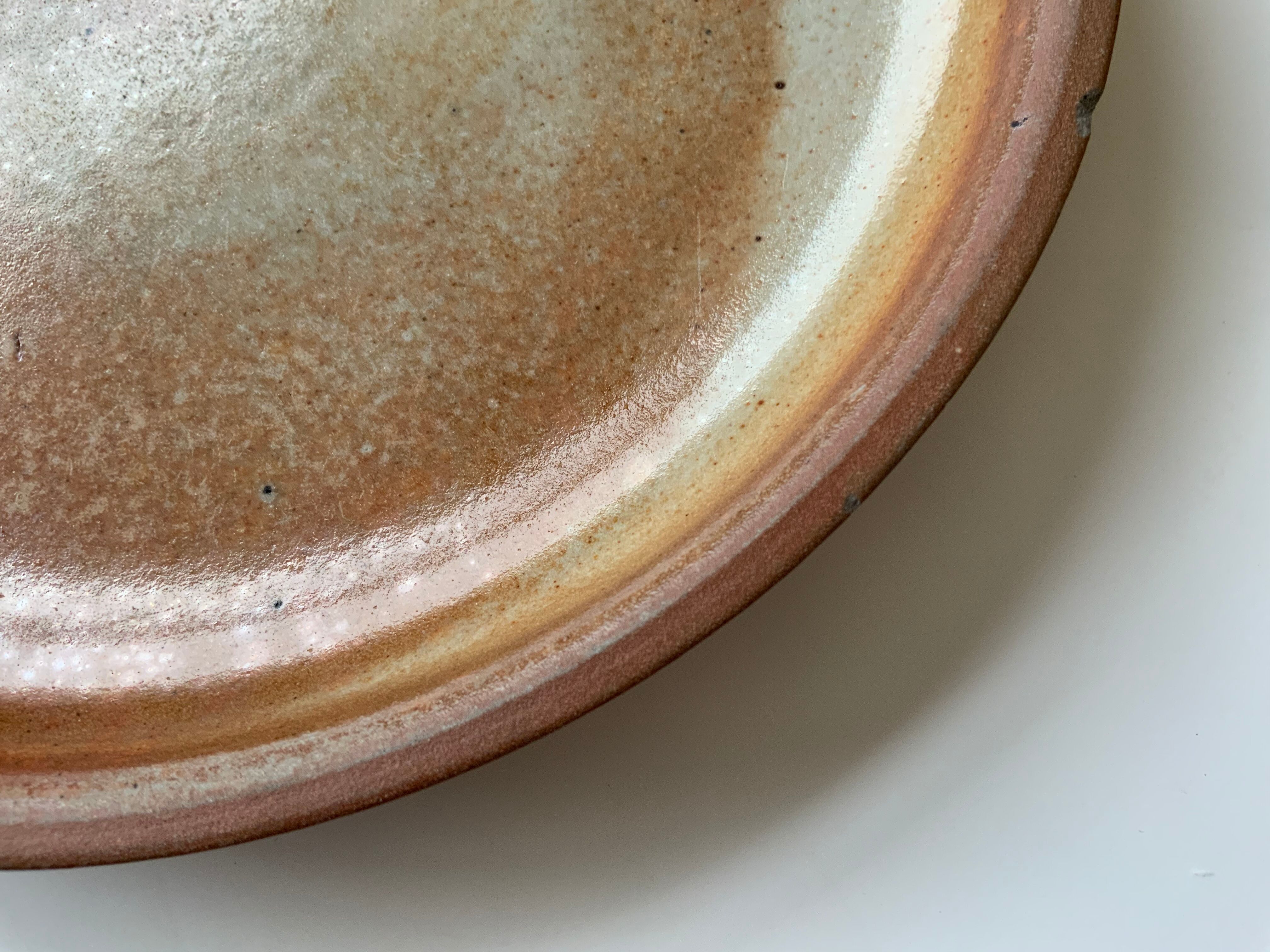 9 vintage sandstone plates
