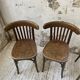 Set 4 chaises bistrot bois