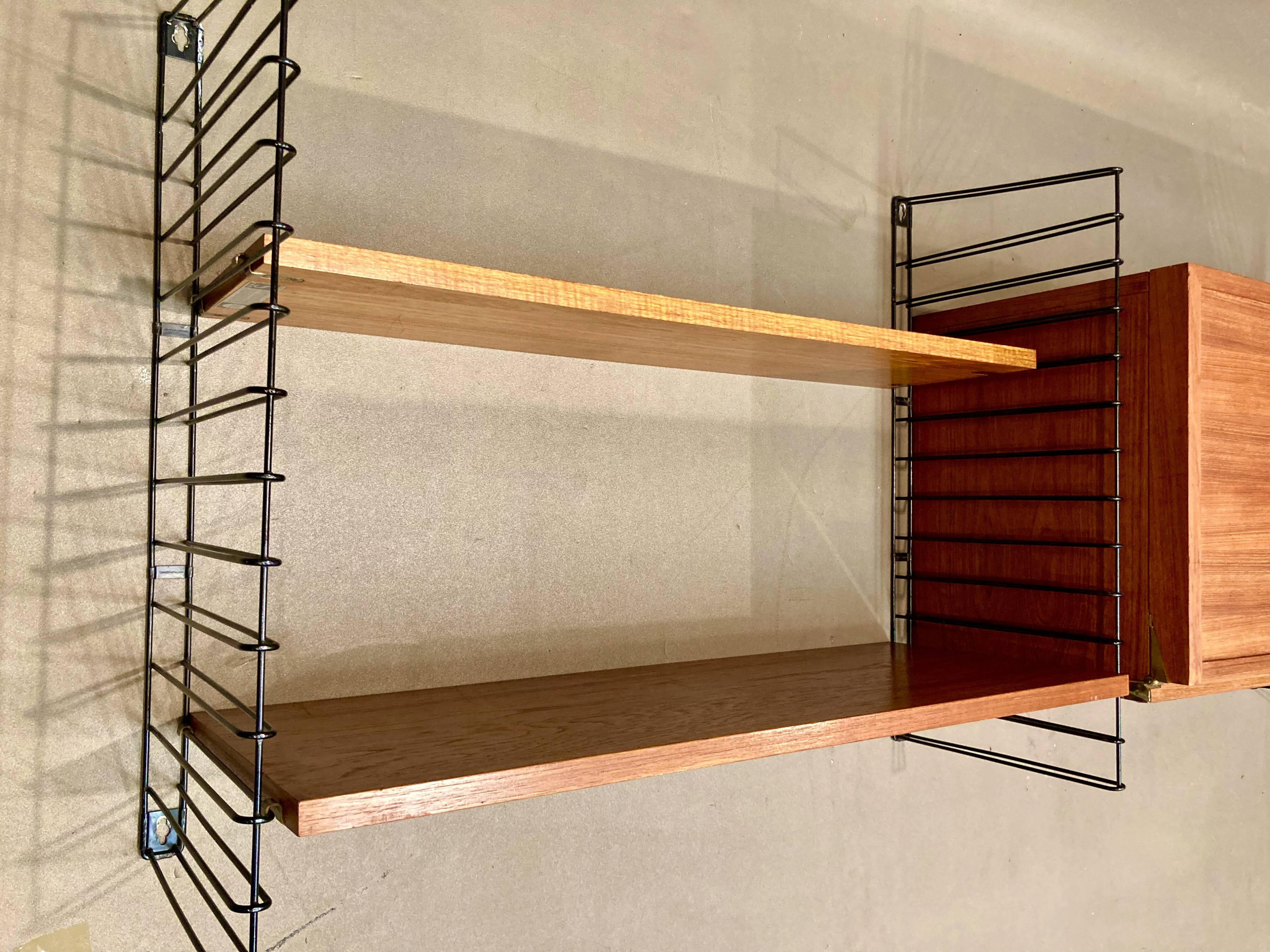 Modular shelf, Scandinavian design, 1950s.