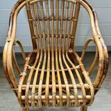 Child's rattan armchair