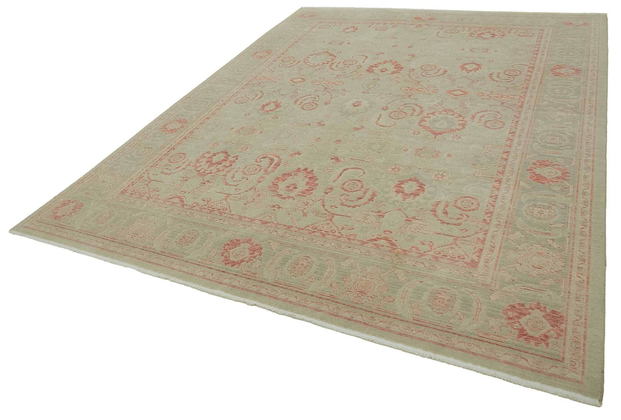 Tapis Oushak turc fait main 288 cm x 381 cm