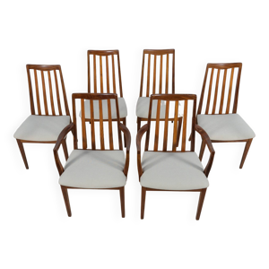 Chaises de salle à manger - tissu lot