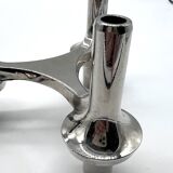 Pair of modular candle holders, German design, Nagel type, 1970s.