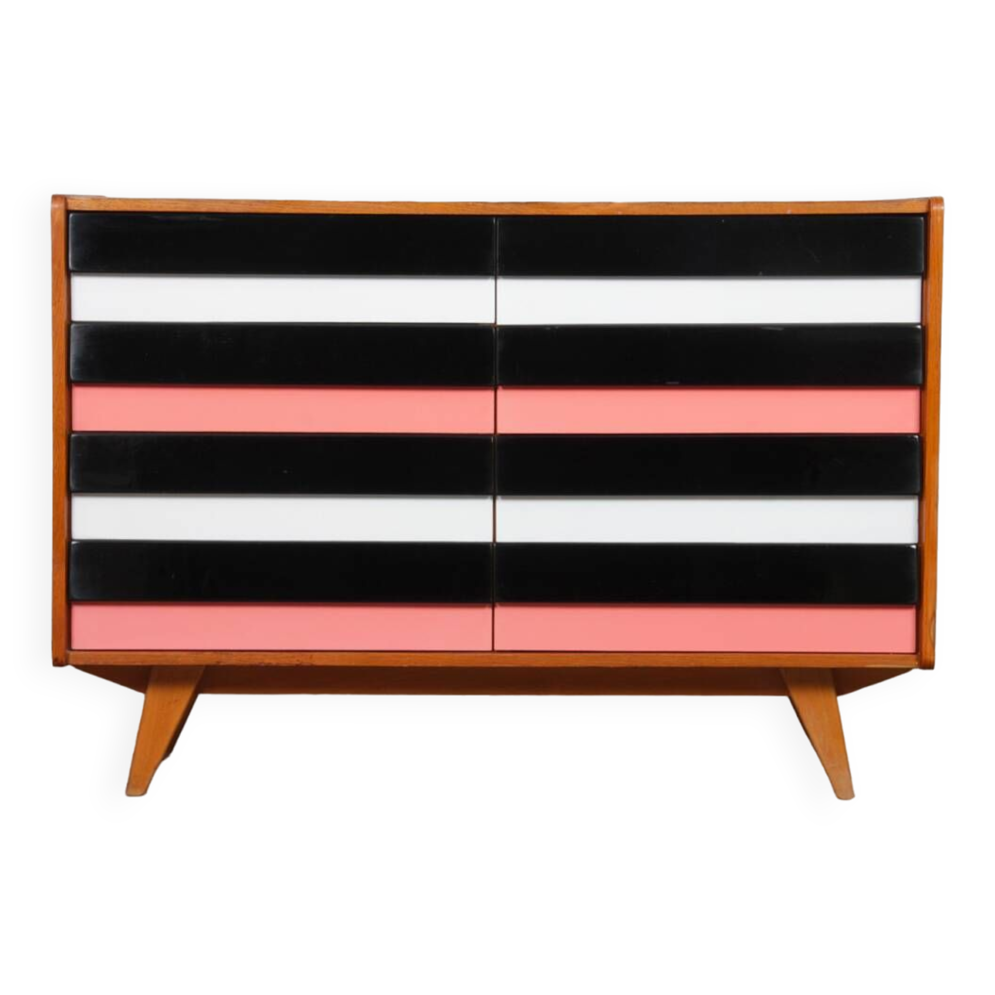 Vintage chest of drawers by Jiri Jiroutek, model U-453 from the 1960s