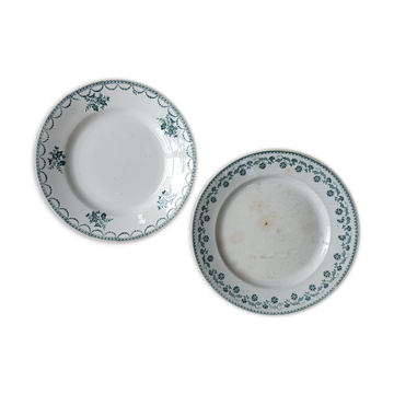 2 plates earth of iron Saint Amand and Moulin des Loups