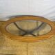 Table basse rétro vintage des années 50 par Schreiber, plateau en Formica • Verre D