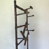 Bamboo coat rack cloakroom