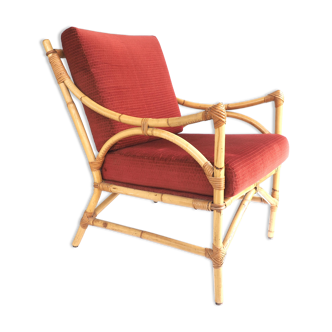 Rattan armchair