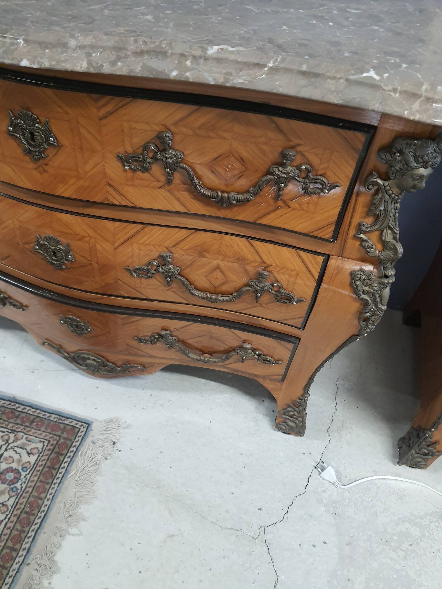 Louis XV style chest of drawers