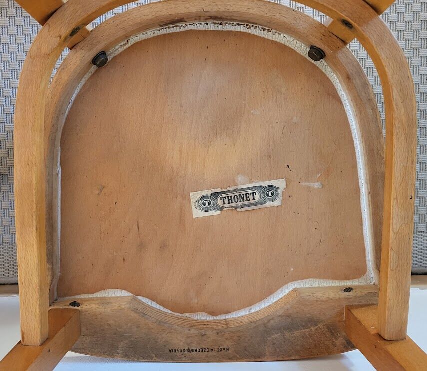 Lot of Thonet chairs