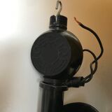 Oscar yellow and white metal pendant light, made in Italy