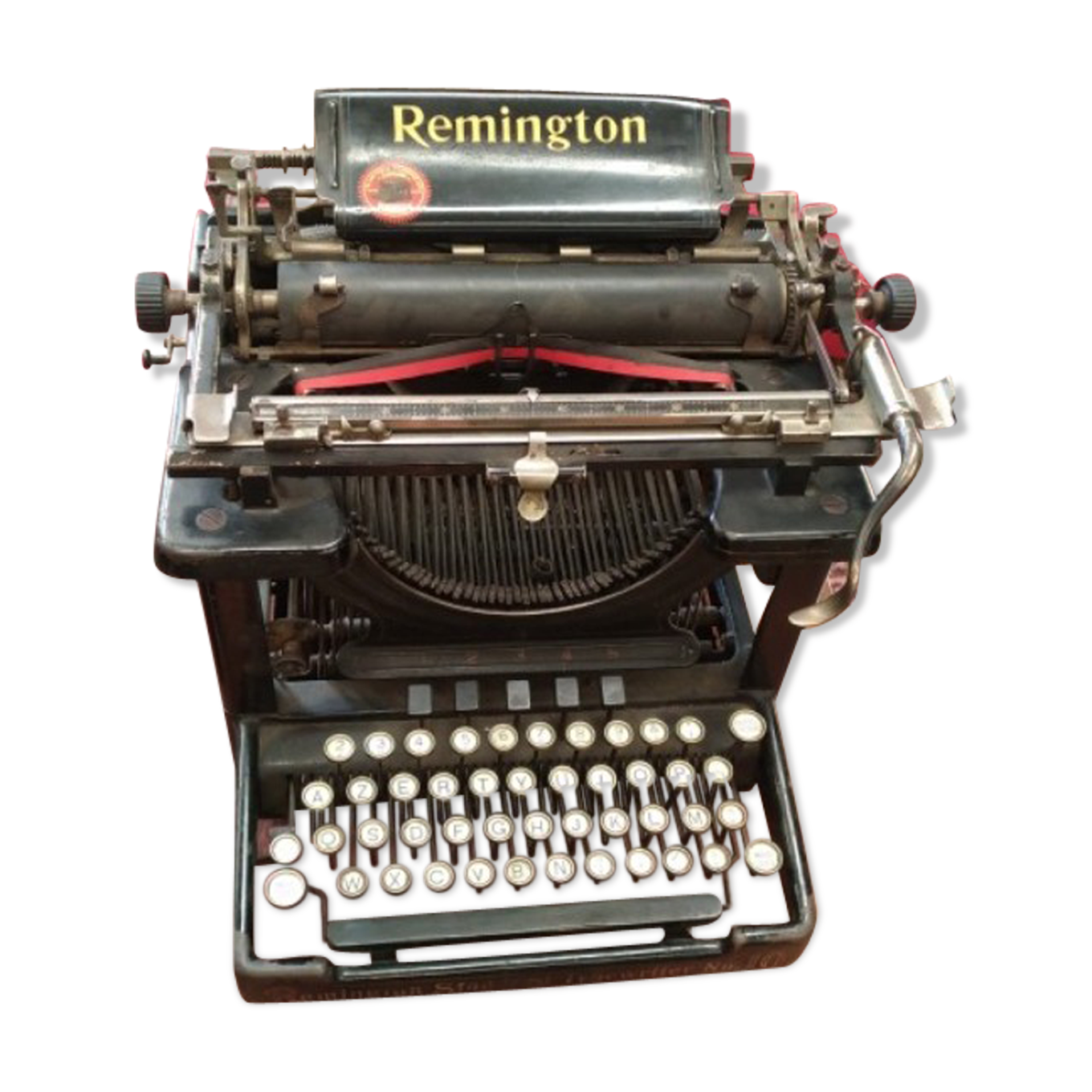 Machine à écrire Remington standard N°10 Selency Machine à écrire Remington standard N°10 Selency