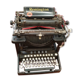Machine à écrire Remington standard N°10