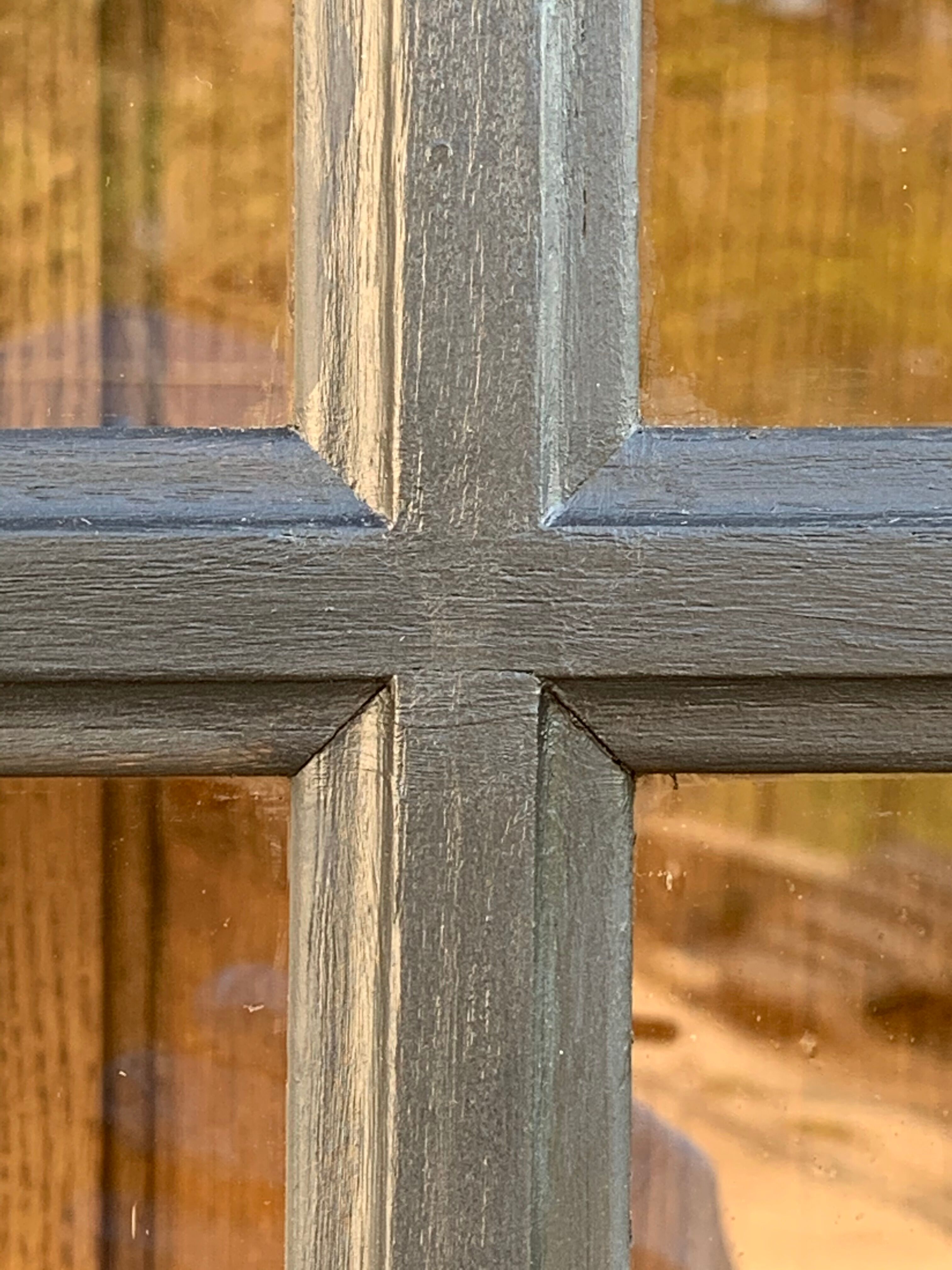 Glass-glazed Parisian wardrobe 1930