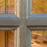 Glass-glazed Parisian wardrobe 1930