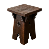Old wooden stool