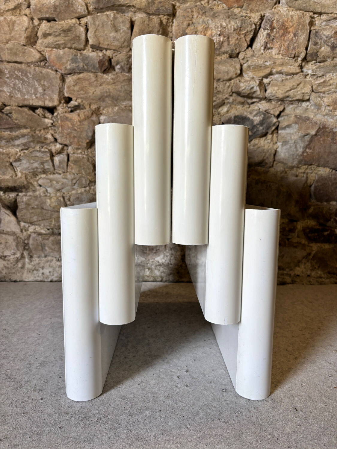 Magazine rack 4675 by Giotto Stoppino for Kartell 1970