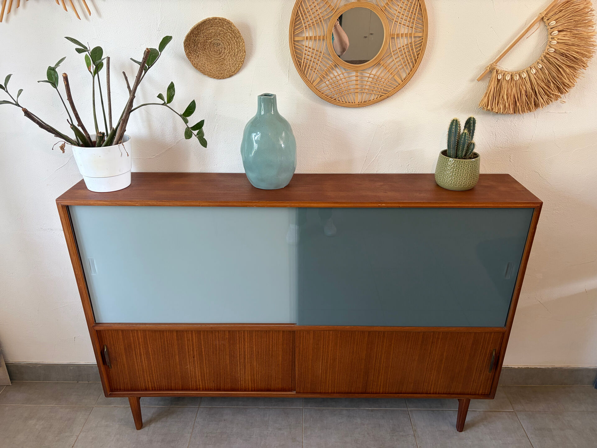 High vintage 1960s enfilade (shallow)