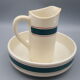 Old bathroom kit miniature ceramic toy k and g lunéville
