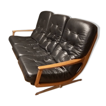 Vintage 3-seater sofa by E. Schmidt for Soloform