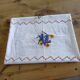 Old embroidered tablecloth