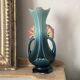 Art Nouveau slipware vase 21 cm