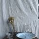 Large fruit bowl, classic French glass dish